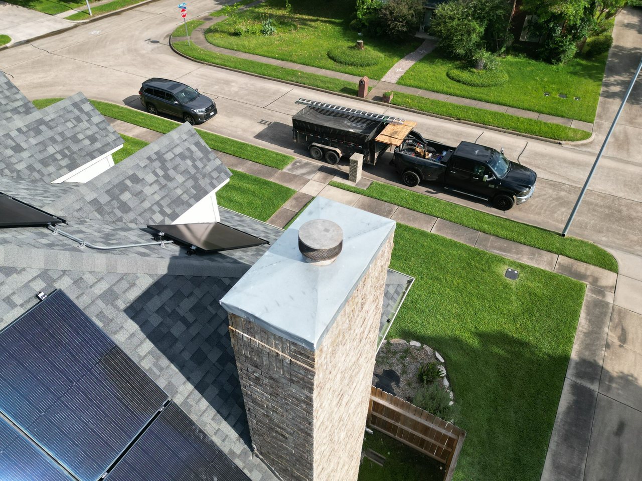Asphalt shingle roof replacement