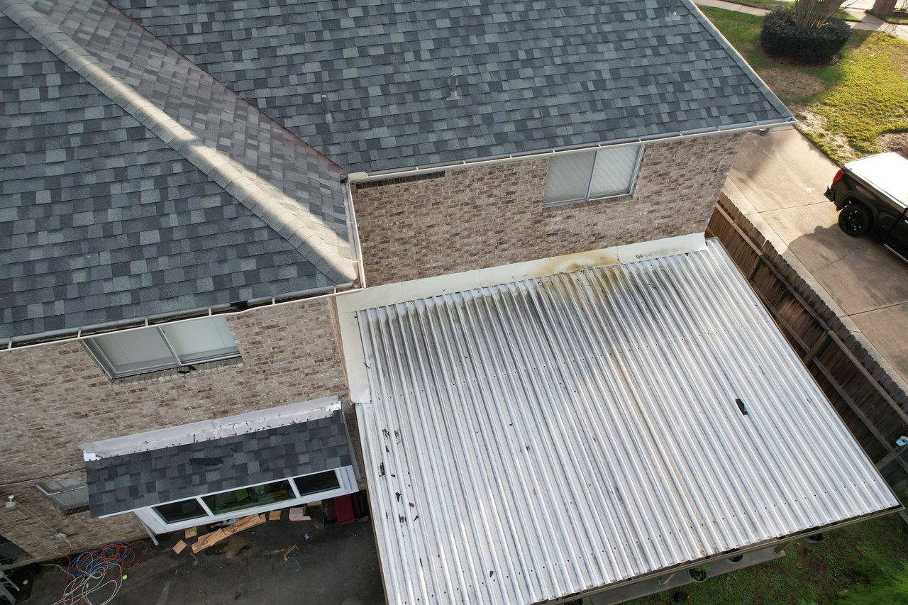 Completed Blue Rhino full roof replacement